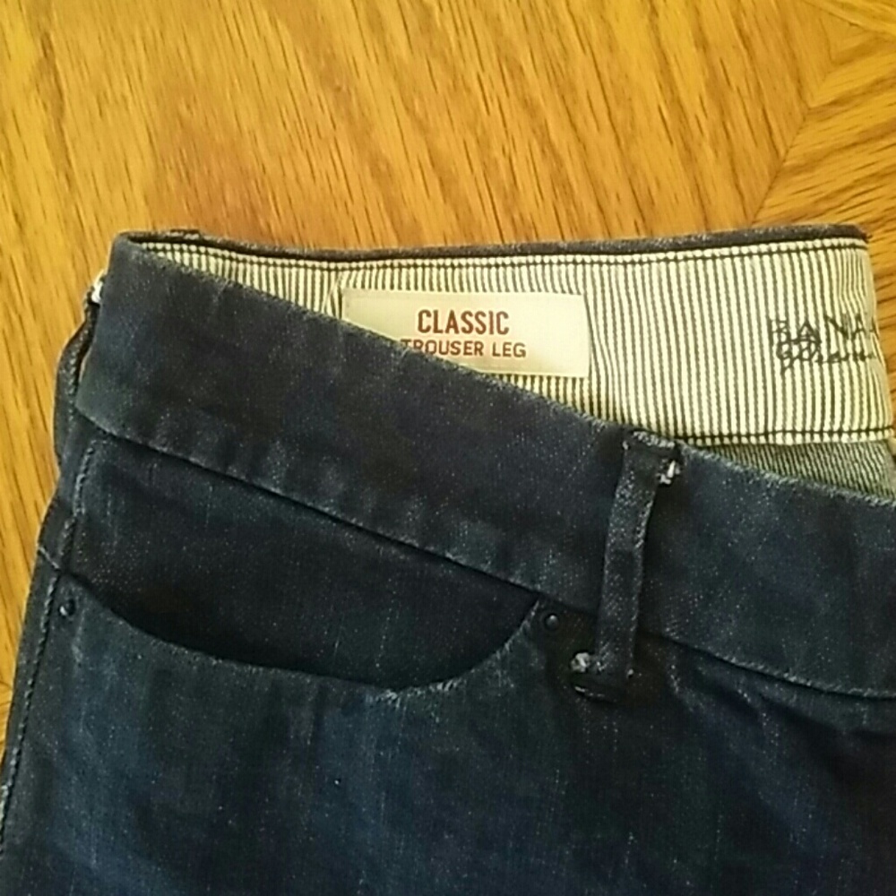 Banana Republic Denim Trouser Jeans (short length)